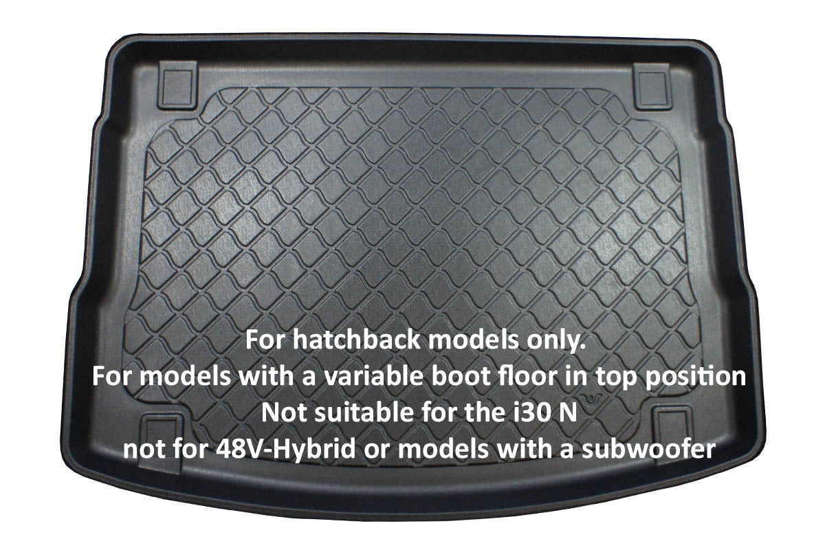 Aristar Premium Boot Liner Protector for Hyundai i30 2017+ Hatchback