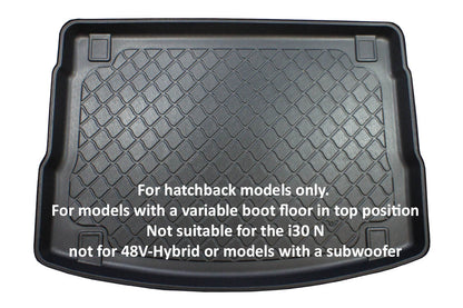 Aristar Premium Boot Liner Protector for Hyundai i30 2017+ Hatchback
